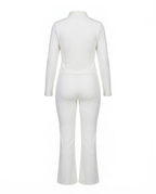 Full zip hoodie & wide pants set