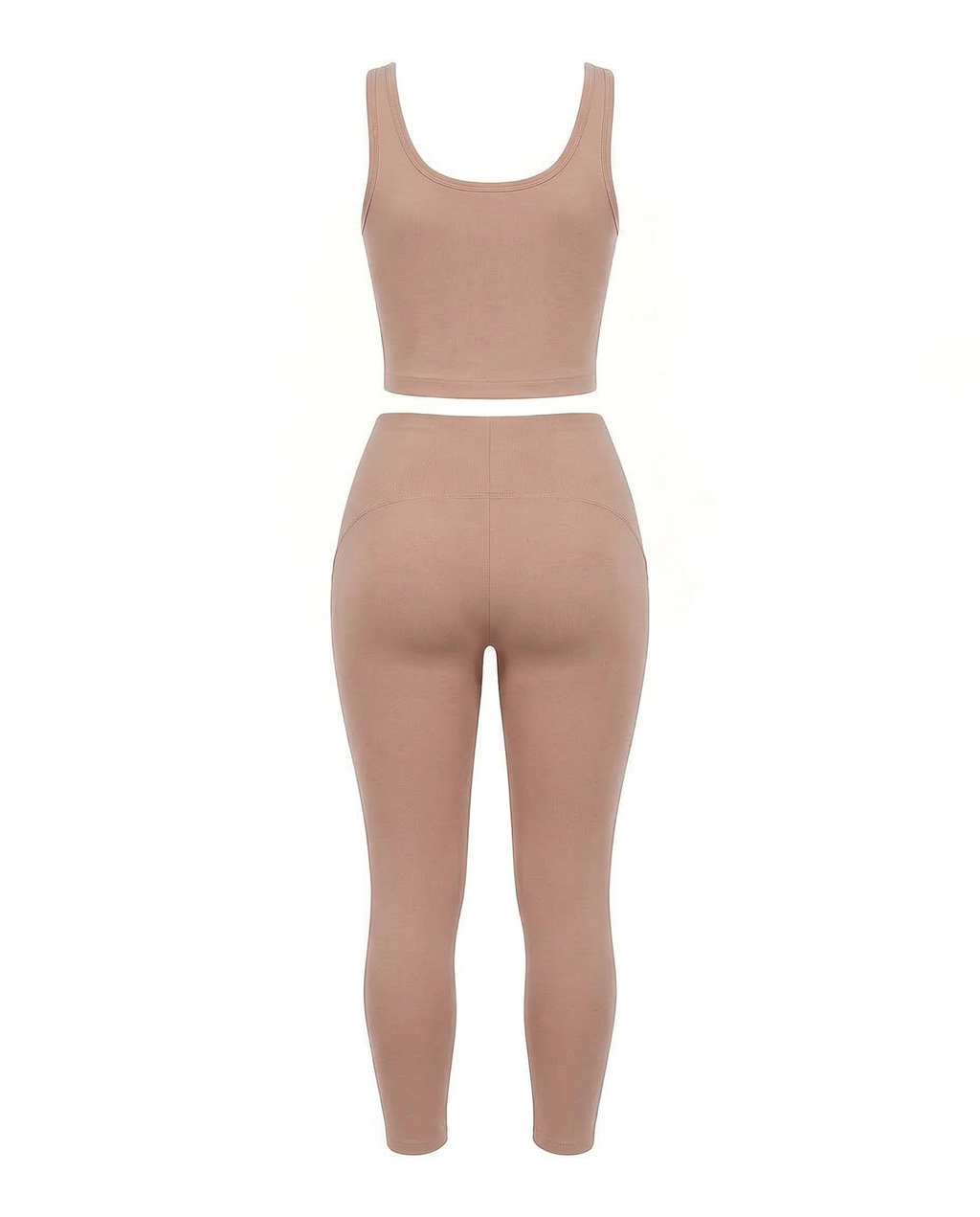 Soft touch zip top & leggings set