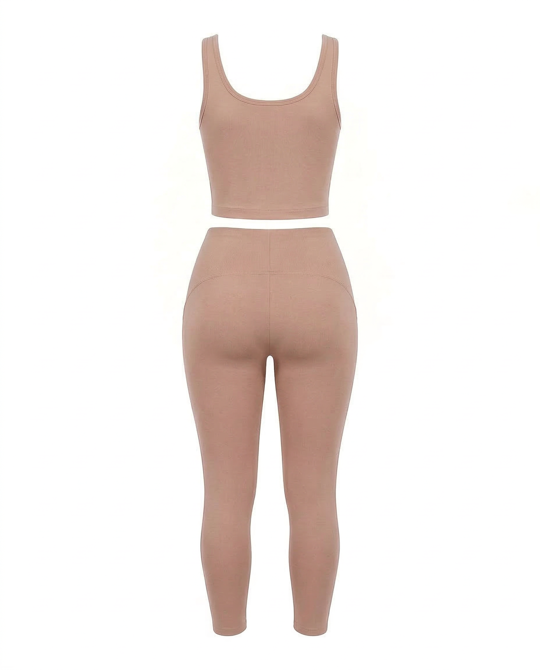 Soft touch zip top & leggings set
