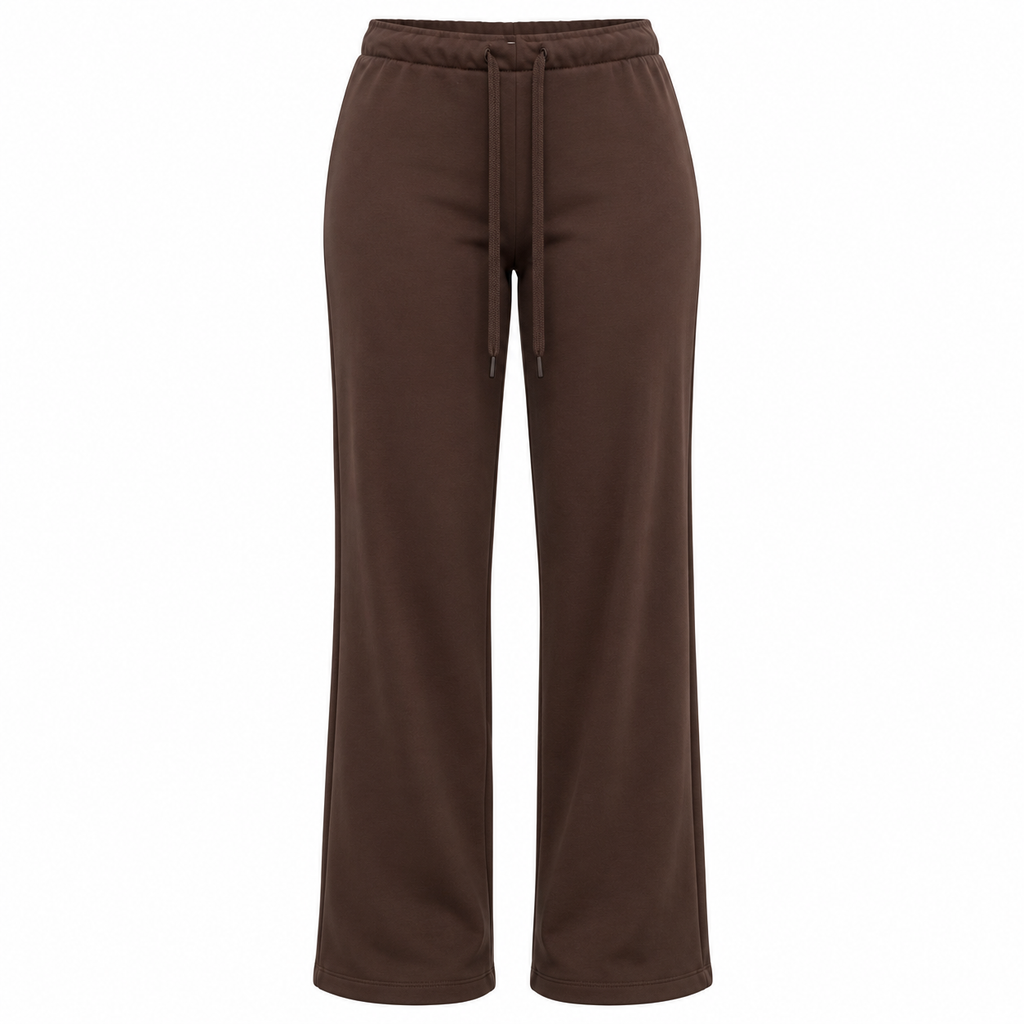 Pantalone gamba larga con coulisse