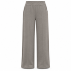 Pantalone gamba larga con nervine frontali